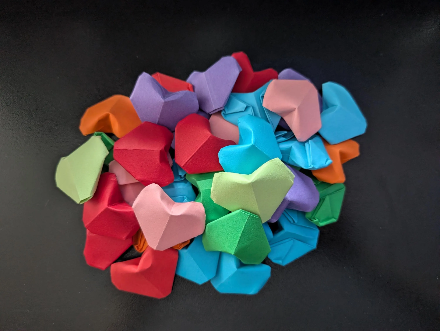 Tiny Message Hearts