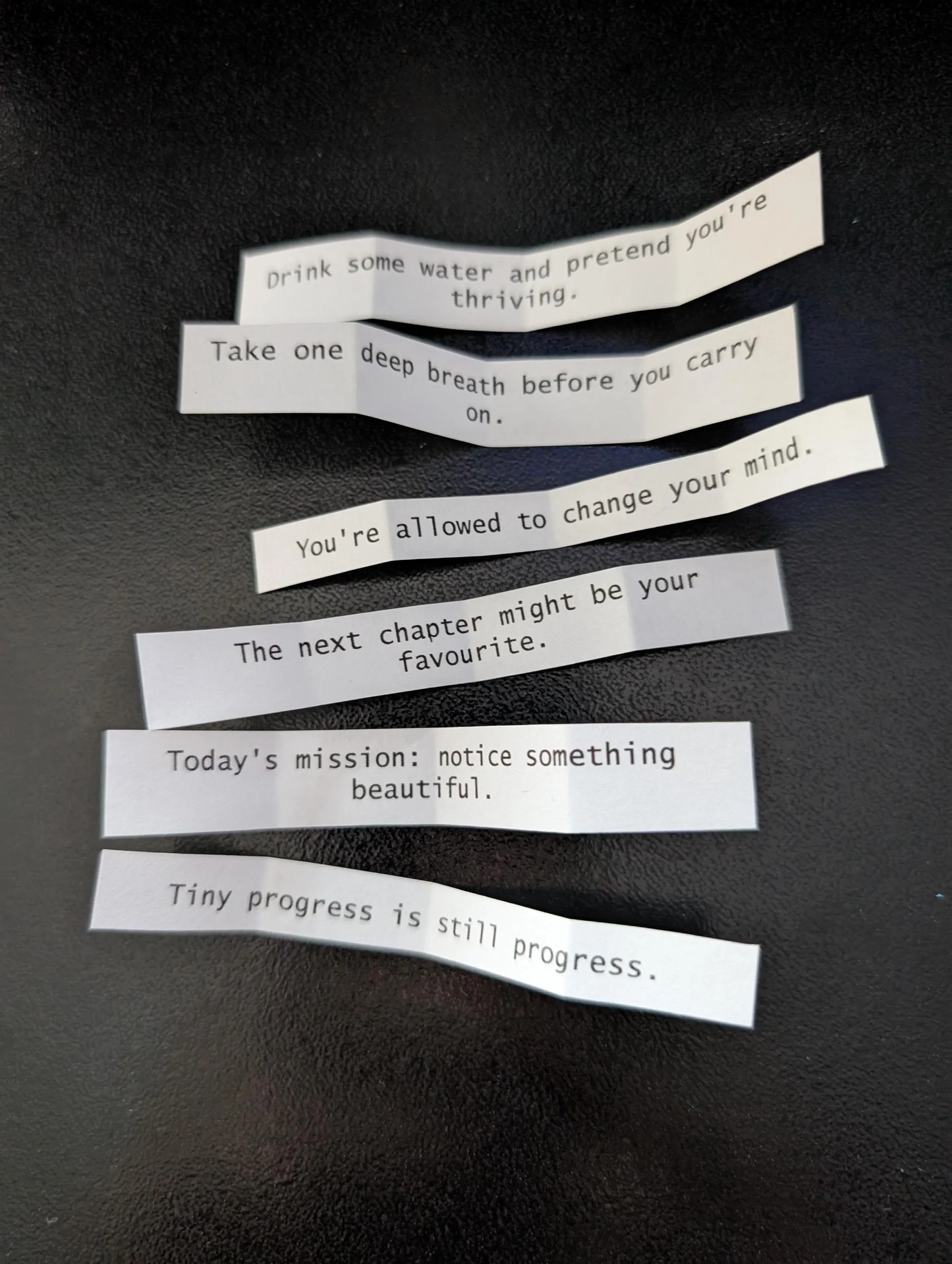 Tiny Message Hearts